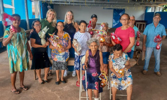 VISITA E ENTREGA DE OVOS DE PÁSCOA | IDOSOS COMUNIDADES RURAIS